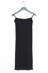 BASERANGE suspender skirt DRRTS-RB-SP24 black